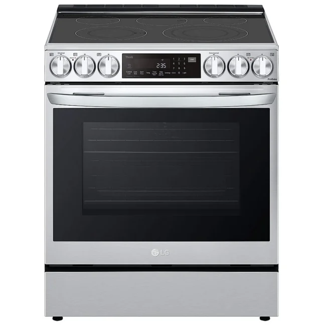 Cuisinière électrique LG – 30 pouces, 6,3 pi³, inox – LSEL6335F