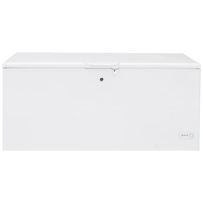 Congélateur coffre GE – 74 pouces, 21,7 pi³, horizontal, ENERGY STAR, blanc – FCM22DLWW
