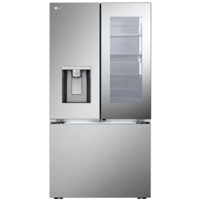 Réfrigérateur à profondeur de comptoir à portes françaises LG – 36 pouces, Acier inoxydable – LRYKC2606S