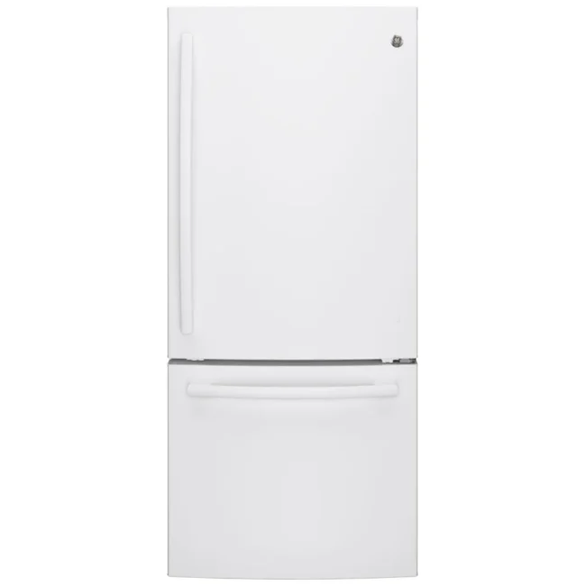 Réfrigérateur à congélateur inférieur GE, 30 pouces, blanc – GDE21DGKWW