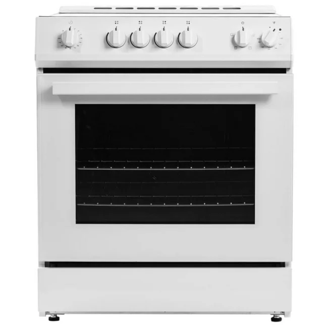 Cuisinière électrique Danby – 30 pouces, encastrable, blanc – DRRM300WC