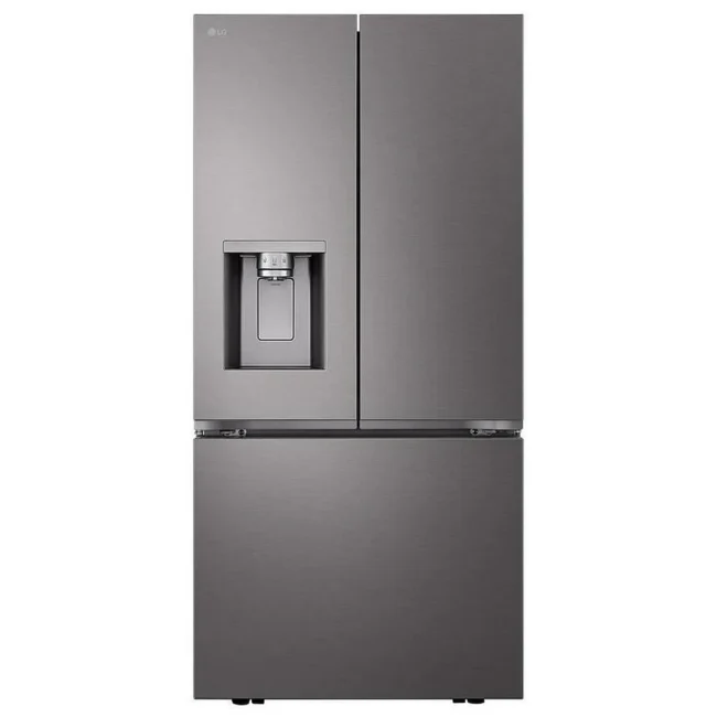 Réfrigérateur LG à portes françaises – 33 pouces, 24,5 pi³, distributeur eau et glace, ENERGY STAR, inox noir – LF25S6330D
