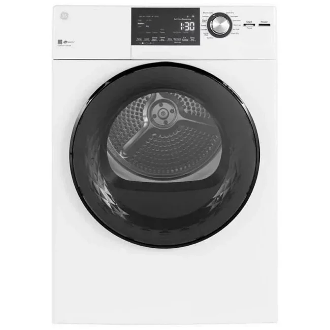 Sécheuse électrique GE – 24 pouces, 4,1 pi³, blanc – GFD14JSINWW