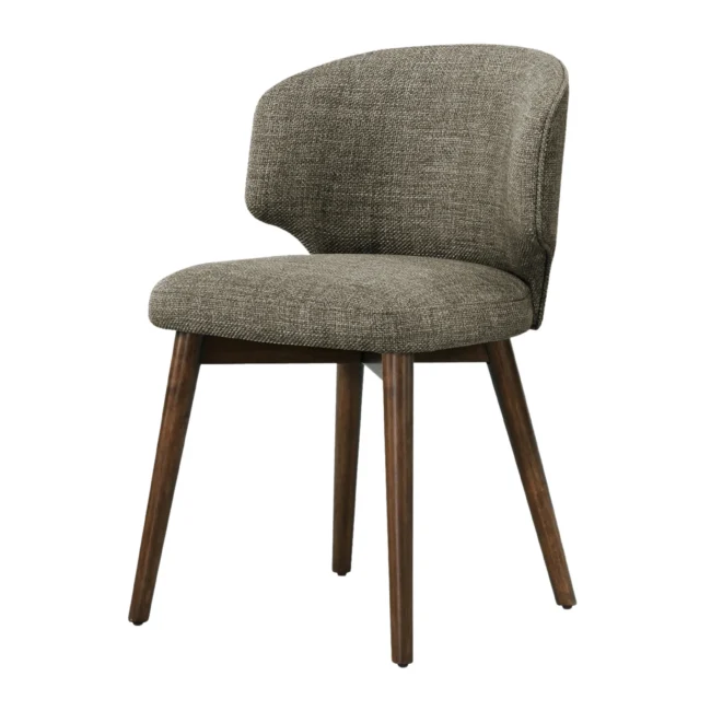 Chaises de cuisine Monarch – Ensemble de 2 chaises noyer brun - I-1366