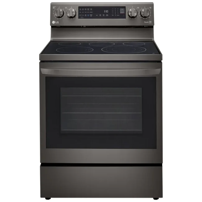 Cuisinière électrique LG 30 pouces inox noir – LREL6325D