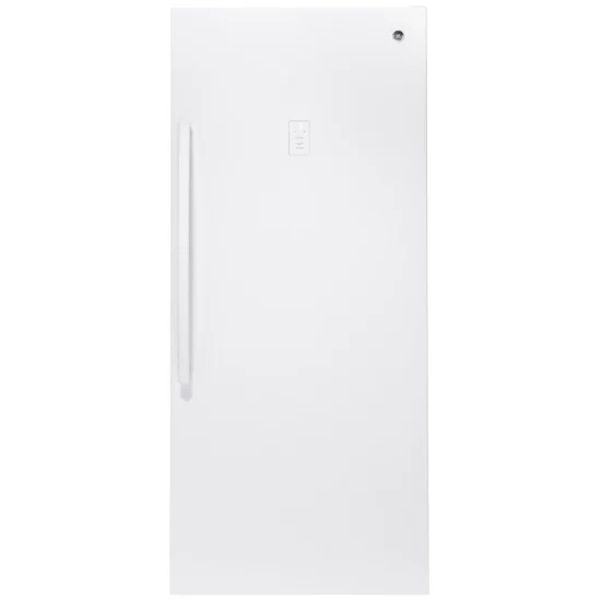 Congélateur vertical GE 33 pouces, 21.3 pi³, Frost Free Garage Ready, blanc  – FUF21DLRWW