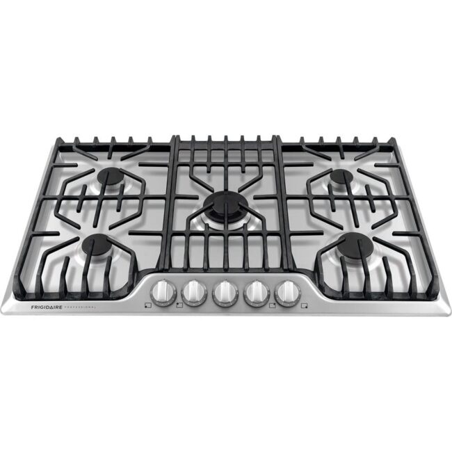 Plaque de cuisson au gaz Frigidaire Professional, 36 pouces, inox – FPGC3677RS