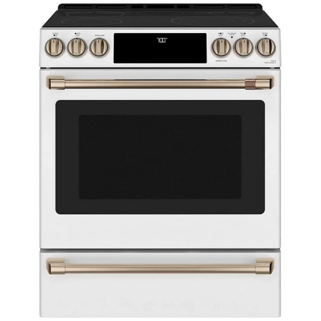 Cuisinière Café inox 30 pouces, 5,7 pi³, convection – CCES700P4MW2