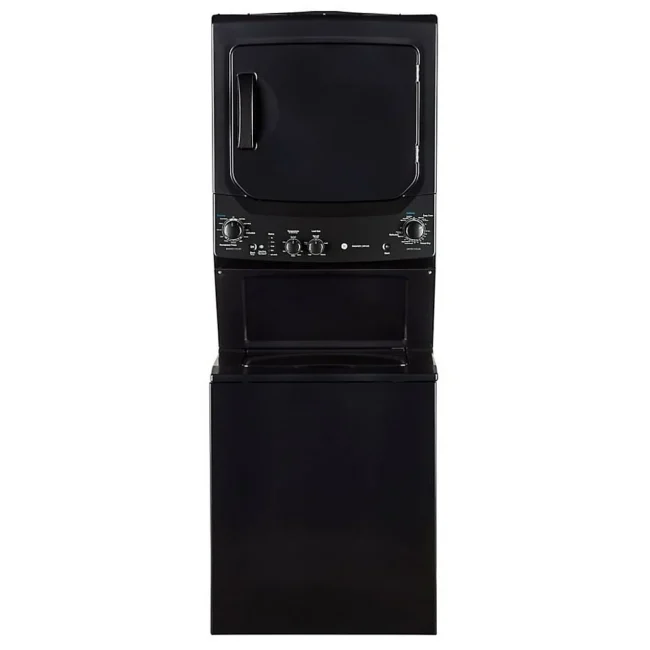 Centre de buanderie GE, 27 pouces, Gris diamant – GUD37ESMMDG