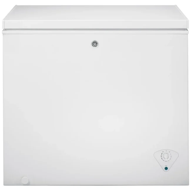 Congélateur coffre horizontal GE – 32 pouces, 7,0 pi³, blanc – FCM7STBWW