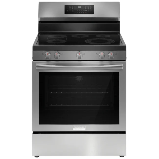 Cuisinière électrique Frigidaire Gallery – 30 pouces, 5,3 pi³, inox – GCRE306CBF