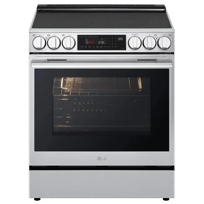 Cuisinière électrique LG – 30 pouces, 6,3 pi³, acier inoxydable – LSEL6335XE