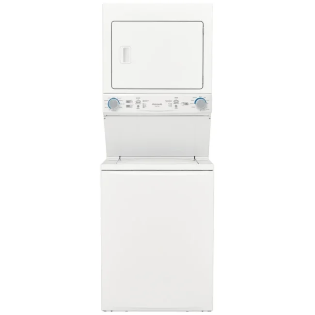 Centre de buanderie Frigidaire – 27 pouces, 4.5 pi³ / 5.6 pi³, blanc – FLCE752CAW