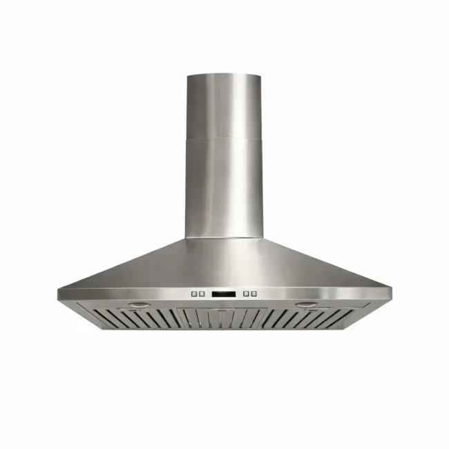 LUX wall-mounted hood - 30 inch, 870 PCM, 3 speeds, LCD, stainless steel - KW30LCD