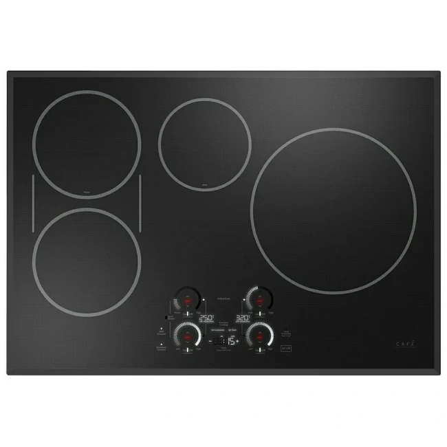 Plaque de cuisson à induction GE Café, 30 pouces, noir – CHP90301TBB