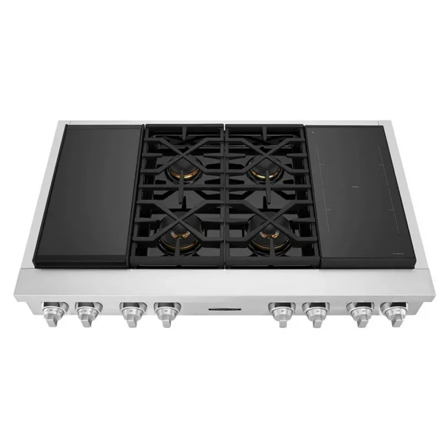 Plaque de cuisson professionnelle Signature Kitchen Suite, 48 pouces, inox – SKSRT480SIS