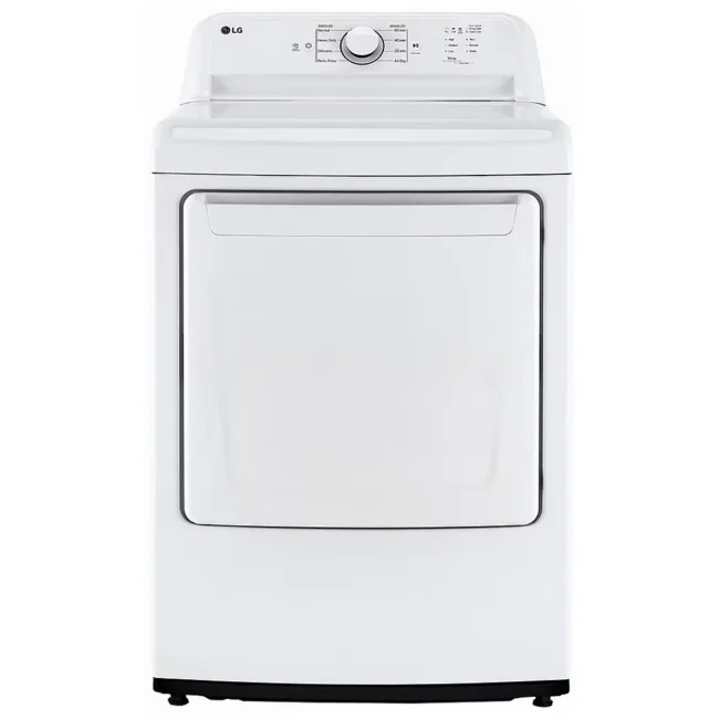 Sécheuse électrique LG – 27 pouces, 7,3 pi³, blanc – DLE6100W