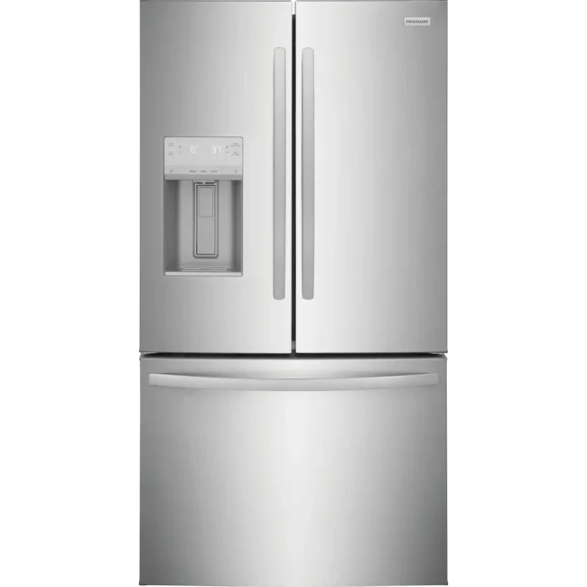 Réfrigérateur Frigidaire 28 pouces à portes françaises profondeur standard – FRFS2823AS
