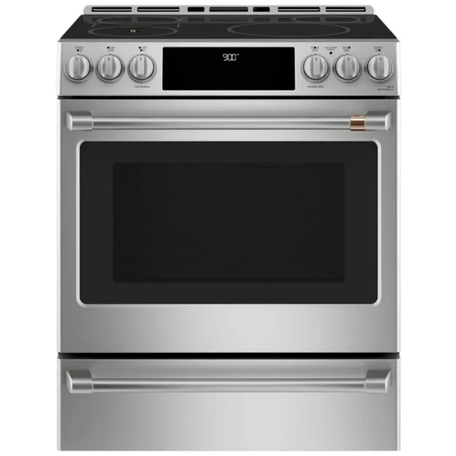 Cuisinière Café induction inox 30 pouces, 5,7 pi³, convection – CHS90XP2MS1