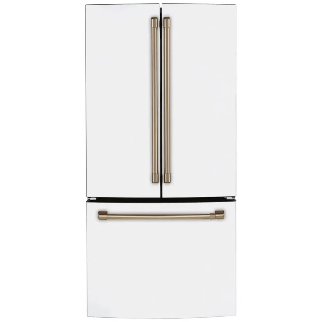 Réfrigérateur Café portes françaises blanc mat 36 pouces, 23,1 pi³ – CWE23SP4MW2
