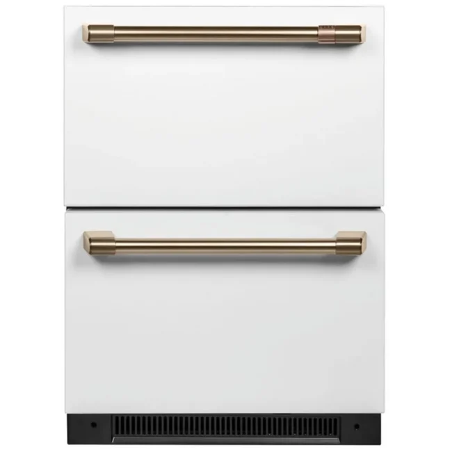 Réfrigérateur sous comptoir Café blanc mat 24 pouces, 5,7 pi³ – CDE06RP4NW2