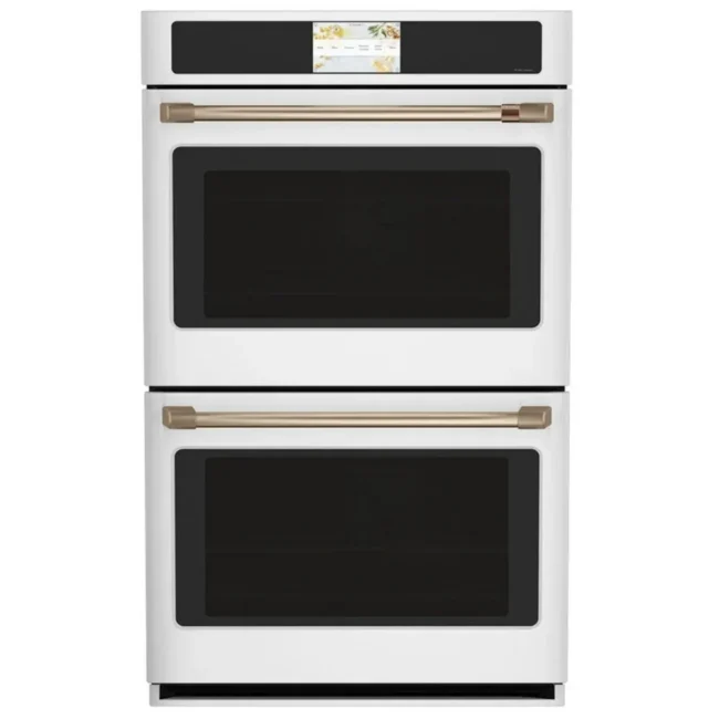Four encastré double Café blanc mat 30 pouces, convection – CTD90DP4NW2